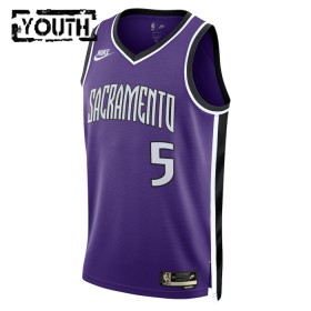 Dres Sacramento Kings Deaaron Fox Nike 2024-25 Classic Edition Ljubičasta Swingman - Dječji